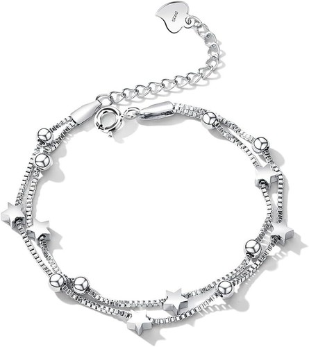 Silber 925 armband - damen, stern