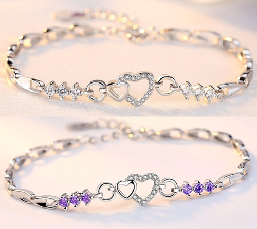 Herz armband sterlingsilber - armband,