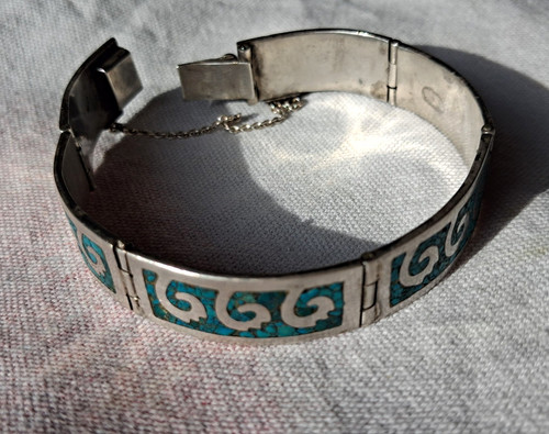 Vintage armband taxco sterling - armband,
