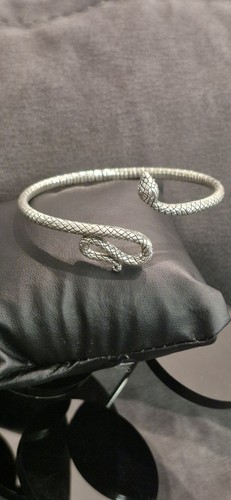 Armreif aus silber schlange - aus,