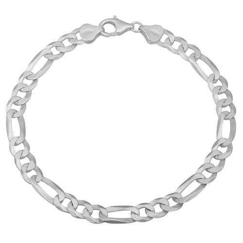 Figaroarmband mm 925er - figaroarmband,