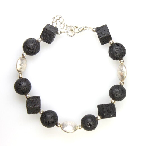 925 sterling silber armband - silber,