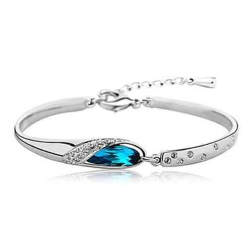 Damen armband mit - mit, blauem