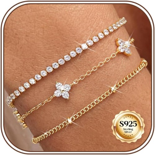 Stück armband damen silber - 3,