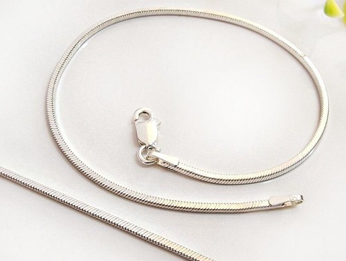 Armband silber 925 eckige - 925,