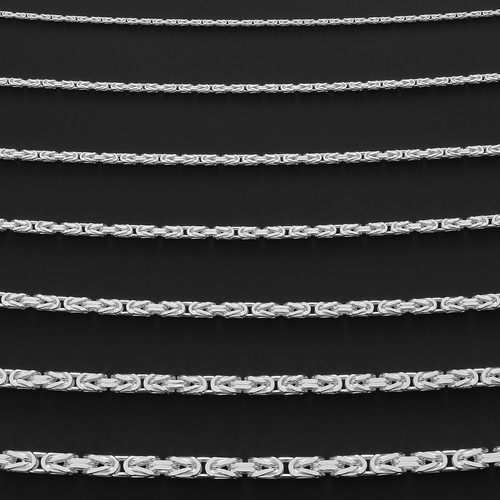 Königskette 925 sterling - königskette,