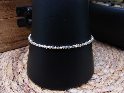 925 silber armband cube - 925,