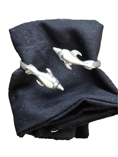 Ausgefallener offener armreif - offener,