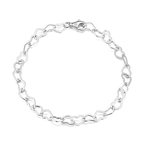 Armband mit herzen gliedern - armband,