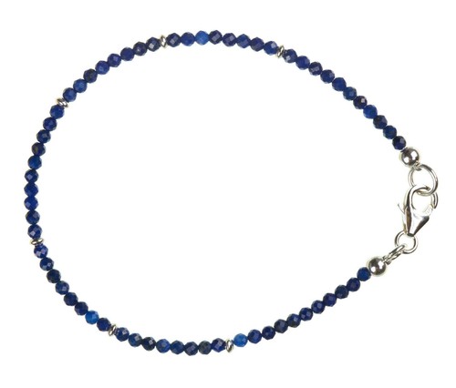 Lapis lazuli armband 925 - lapis,