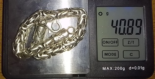 Könnigsarmband silber 925 - könnigsarmband, ca